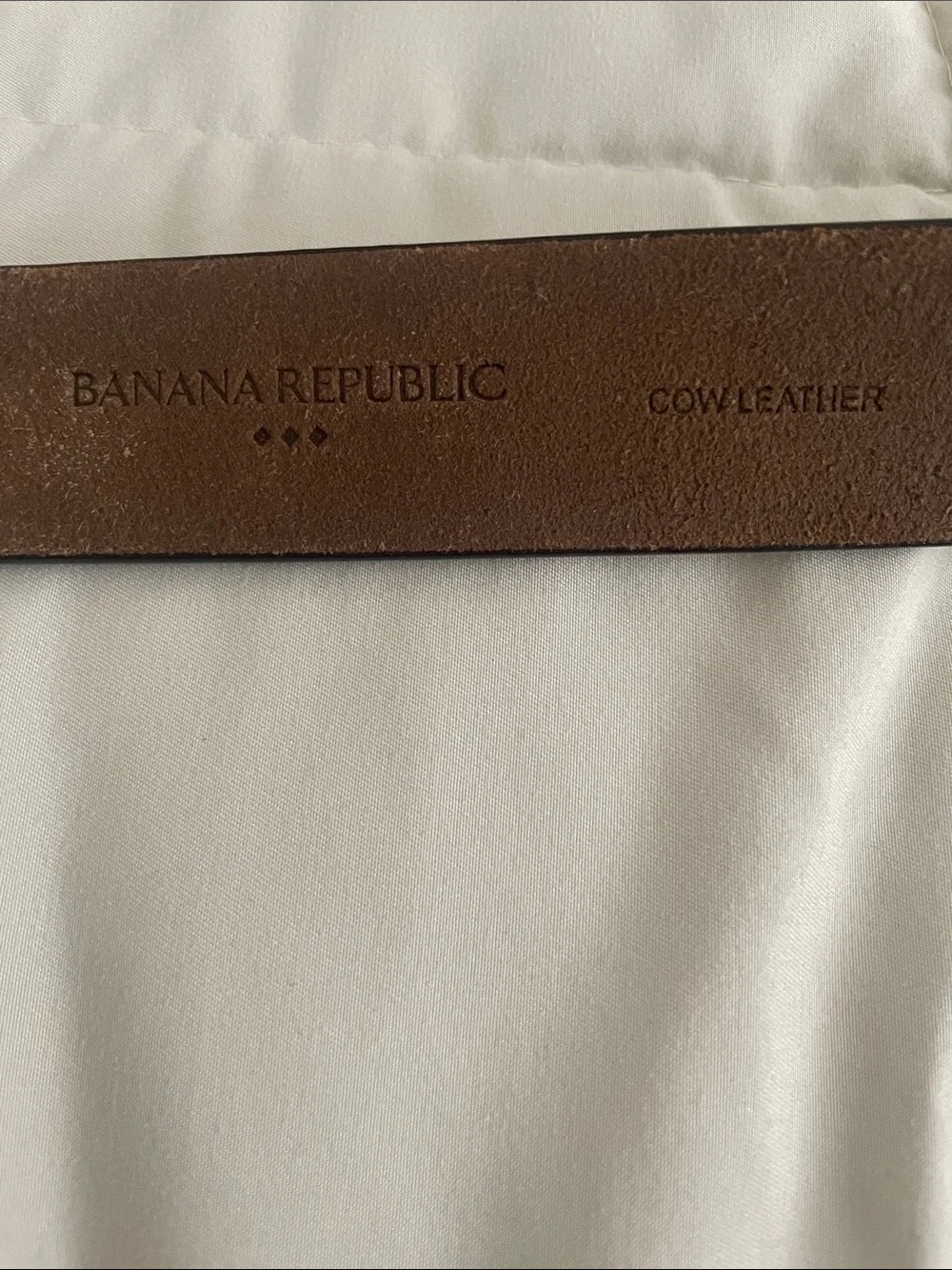 Banana Republic Leather Belt - Picture 3 of 4